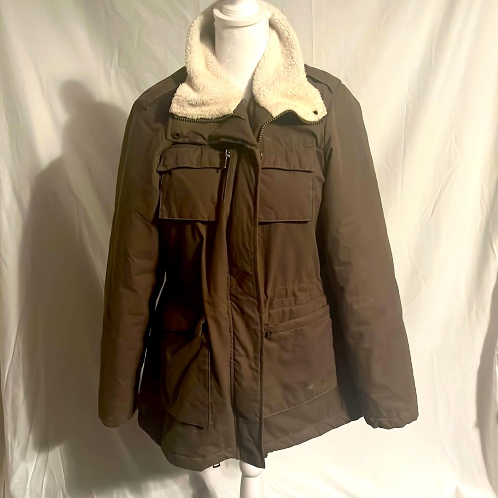 Madden Girl quilted and Sherpa lined jacket size M